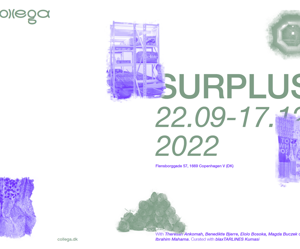 Exhibition guide: Surplus, Collega