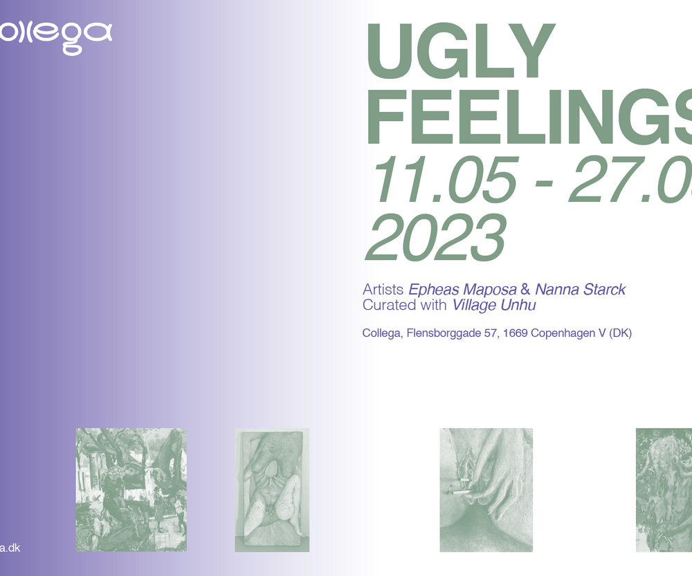 Exhibition guide: Ugly Feelings, Collega